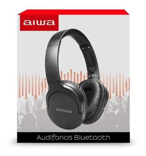 Audífonos Bluetooth Aiwa On-ear Micrófono Aux Aw-k11b-2