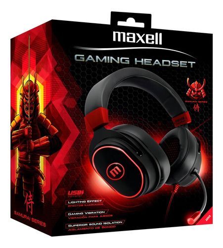Maxell Audifo Gaming Vibration C/microf-1