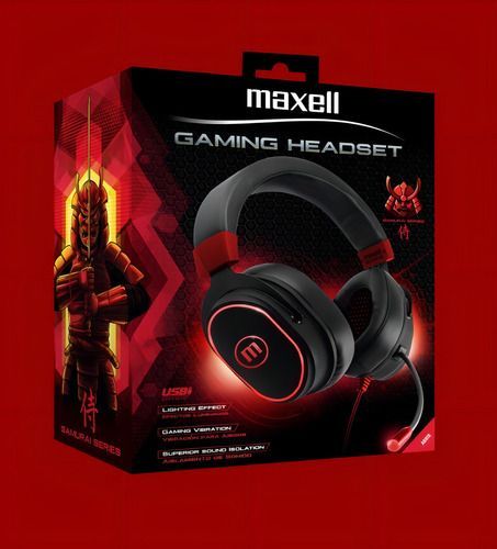 Maxell Audifo Gaming Vibration C/microf-3