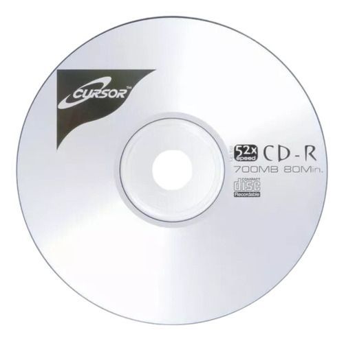 Cd-r 52x Cursor Dvd Pack 50 Unid No Imprimible Compact Disc-0