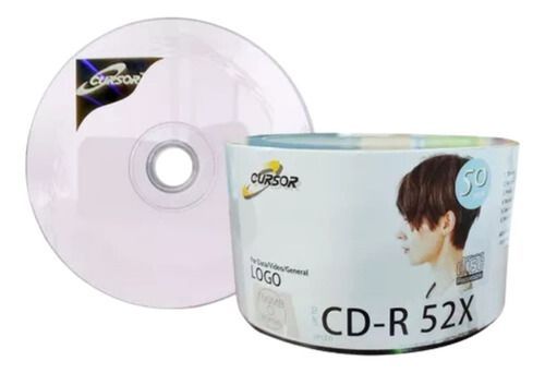 Cd-r 52x Cursor Dvd Pack 50 Unid No Imprimible Compact Disc-1