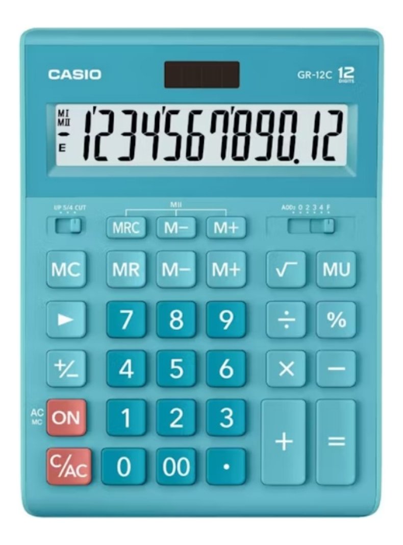 Calculadora Escritorio Mini Casio Gr-12c-0