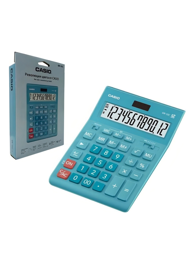 Calculadora Escritorio Mini Casio Gr-12c-2