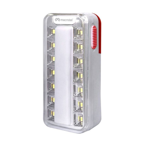 Foco Lampara Emergencia Macrotel 14 Led + 1 Tubo Led Color Blanco-0