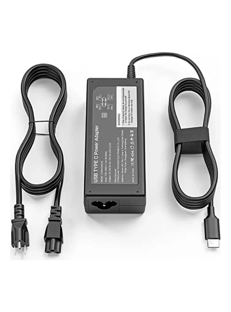 Cargador Notebook De Mesa Usb Type C 20v 3.25a 65w-0