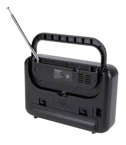 Radio Fm Aiwa Awfml4 Awfml4 Analógico 220v Portátil Color Negro-1