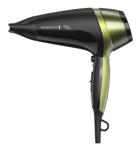 Secador De Pelo Remington Shine Therapy D13a Gris/verde 220v-0