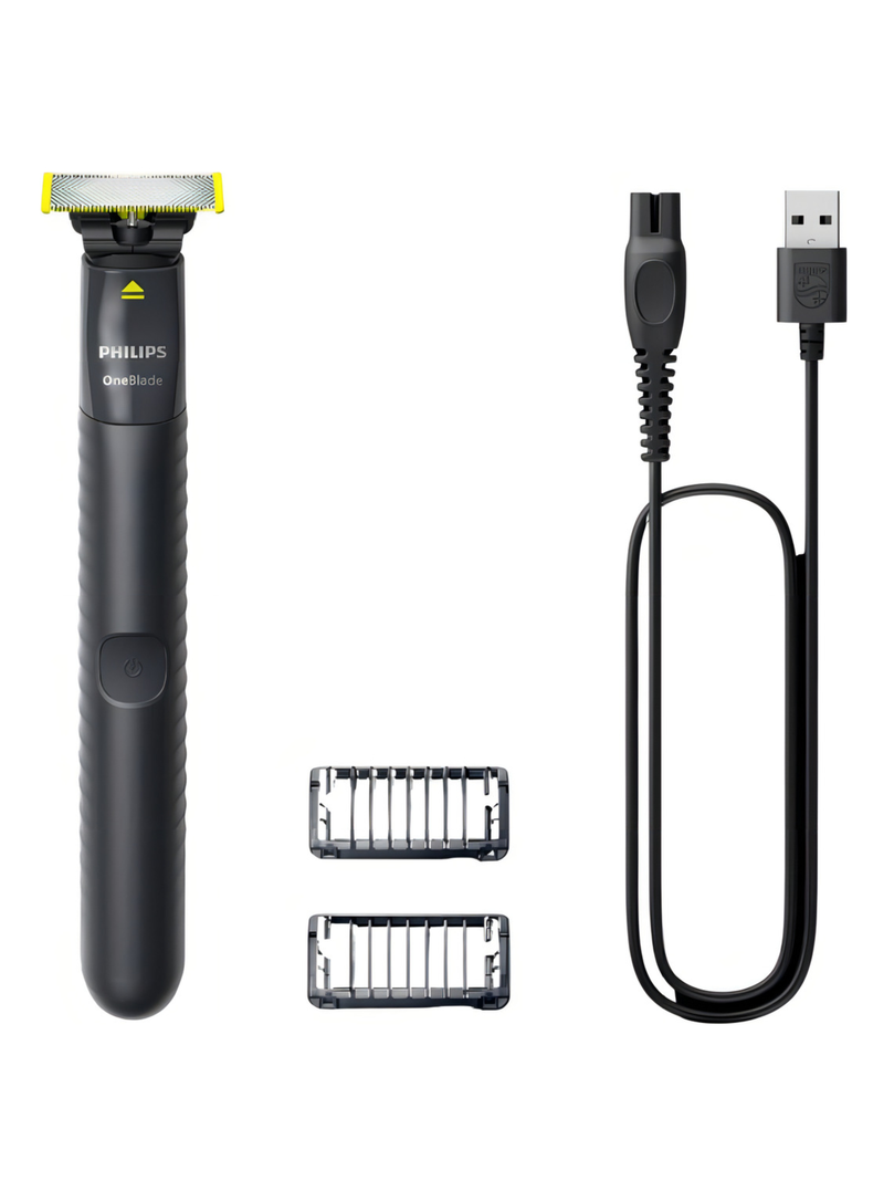 Afeitadora Philips One Blade Qp142410  Color Negro-0