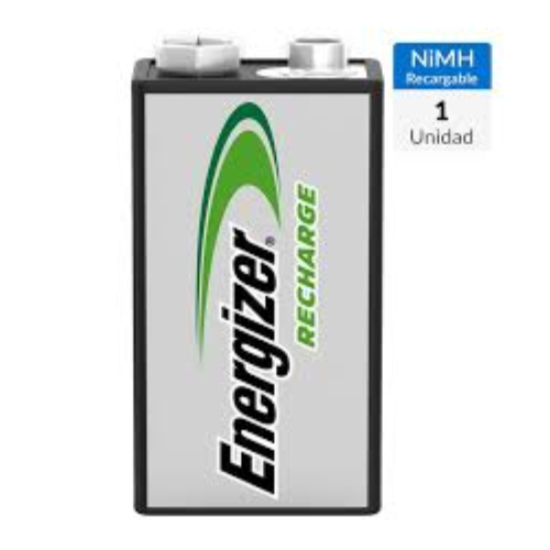 Pila Energizer 9v Recargable Blister 1 Unidad-1