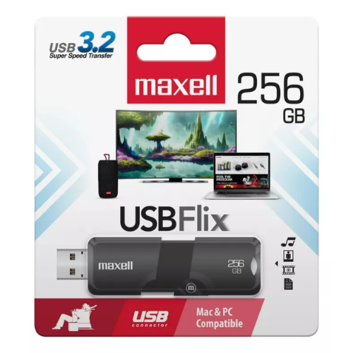Pen Drive Maxell 256gb Flix Retractil 3.2-2
