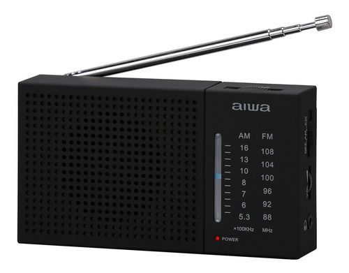 Radio Aiwa Awfml2 Am-fm Análogo Portátil Conector 3.5 Mm-0