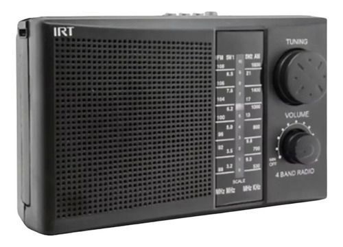 Radio Irt Portatil Am/fm/sw Usb Sd-0