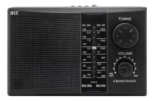 Radio Irt Portatil Am/fm/sw Usb Sd-2