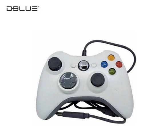 Joystick Mando Control Xbox 360 Pc Gamer Cable Win Dblue-5