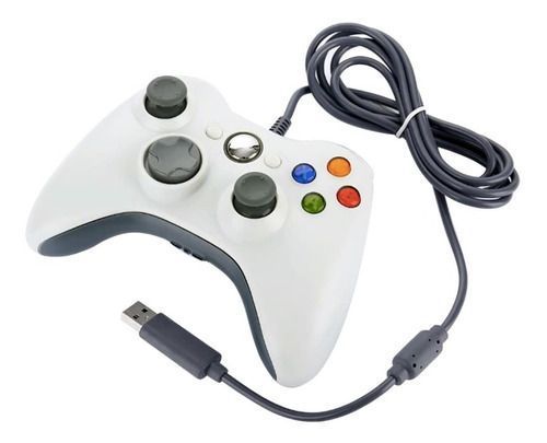 Joystick Mando Control Xbox 360 Pc Gamer Cable Win Dblue-0