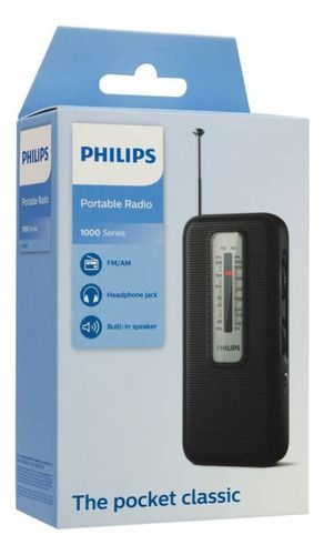 Radio Portátil Philips  Tar1506 Fm/mw Analógica-4