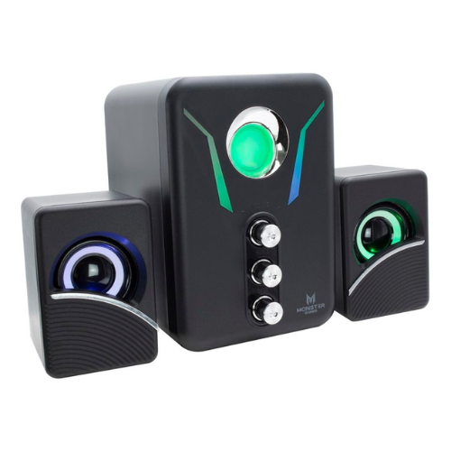 Monster Firing 2.1 (sw212) Parlante Para Pc-1