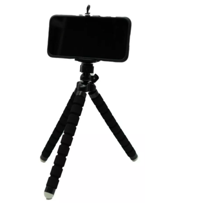 Mini Tripode Trípode Para Cámara Y Celular Con Patas Elastic-2