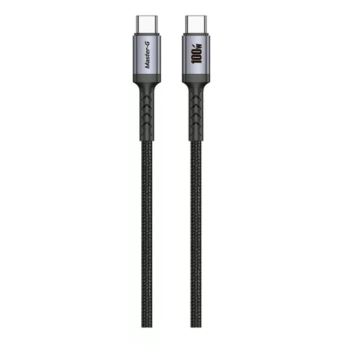 Cable De Carga Rápida Usb-c A C Antinudos 100w Master-g-1