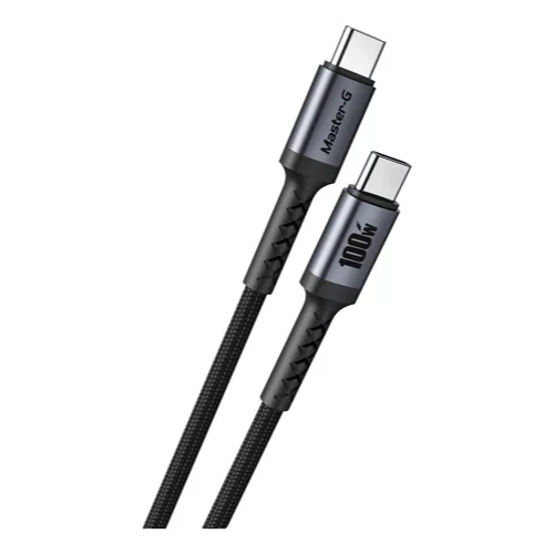 Cable De Carga Rápida Usb-c A C Antinudos 100w Master-g-2