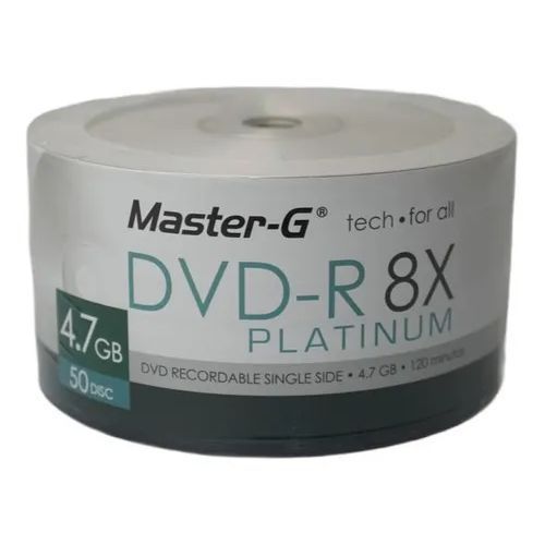 Dvd-r 8x Master-G logo Platinum no imprimible