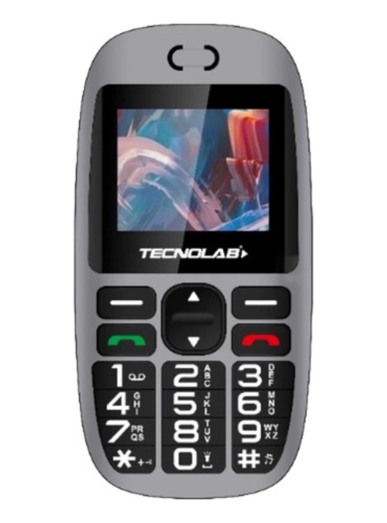 Telefono Celular Senior 4g Pantalla 1,77 Pulgadas Dual Sim Gris-0