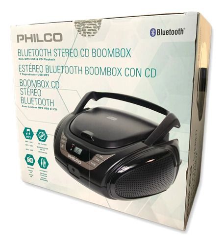 Radio Boombox Bluetooth Con Cd Philco Pjb2120bt-3