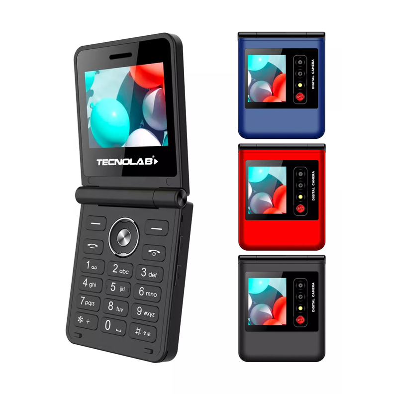 TELEFONO MOVIL PARA DULTO MAYOR TECNOLAB TL709BL AZUL