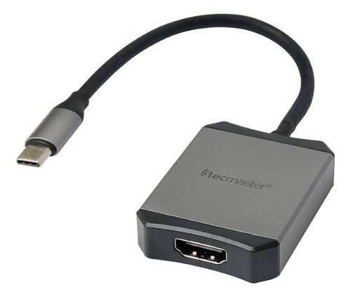 Adaptador Usb C A Hdmi 4k Tecmaster Color Único Color-0