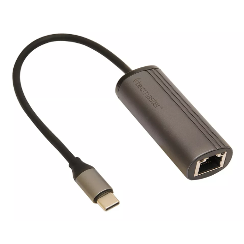 Adaptador Tipo C A Rj45 Aluminio Tecmaster Gris-1