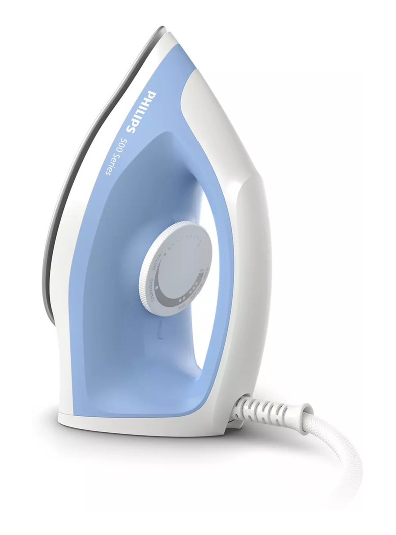 Placha Vapor Seca Philips Serie 500 Dry Iron Dst0520/20 Azul-2