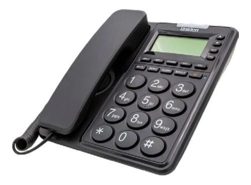 Teléfono Sobremesa Manos Libres Botones Grandes 6409 Uniden-1