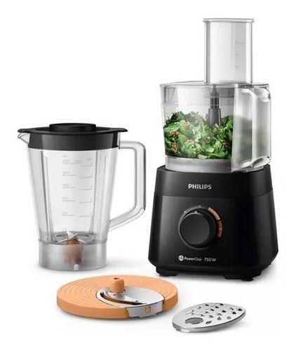 Procesador De Alimentos Philips Hr7301/90 750w Con Licuadora-0