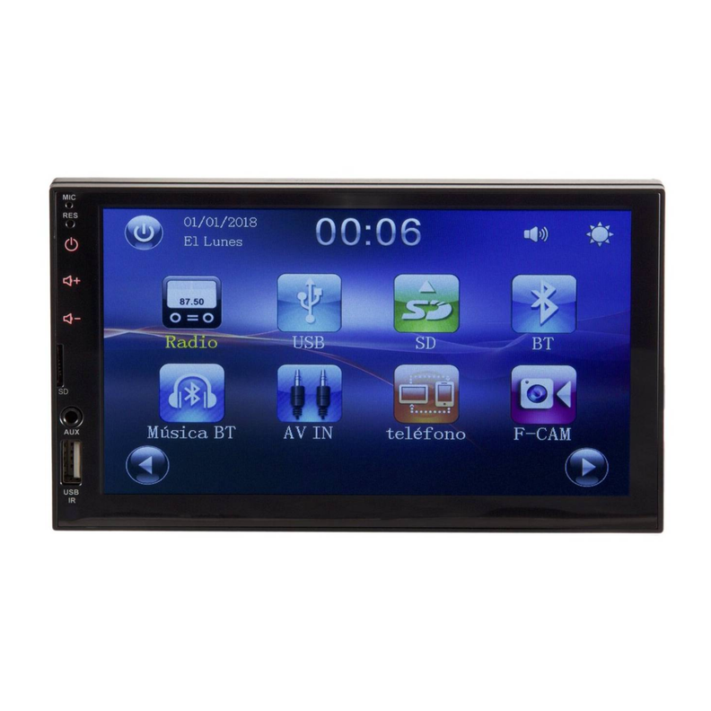 Radio 2 Din Mirror Link Bowmann Mp4 Hd Bt DD-5800L-0