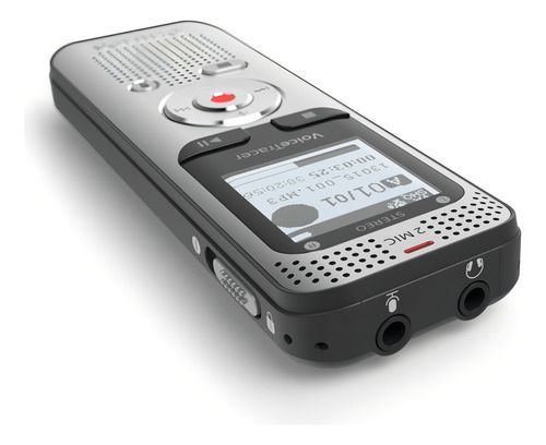 Grabadora De Audio Philips Voicetracer Dvt2050 8gb Color Gris-4