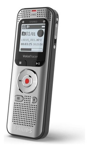 Grabadora De Audio Philips Voicetracer Dvt2050 8gb Color Gris-5