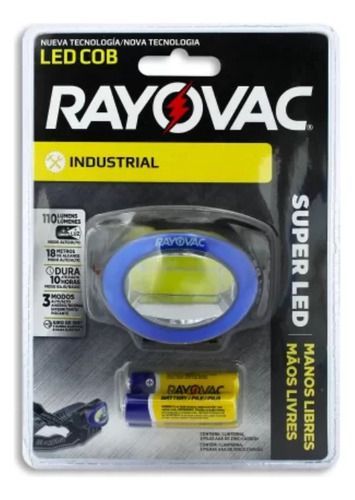 Linterna Led De Cabeza C/pila Rayovac-0