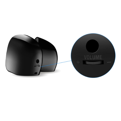 Parlante P/pc Altavoces Stereo Usb2.0 6w Negro C/azul Genius-3