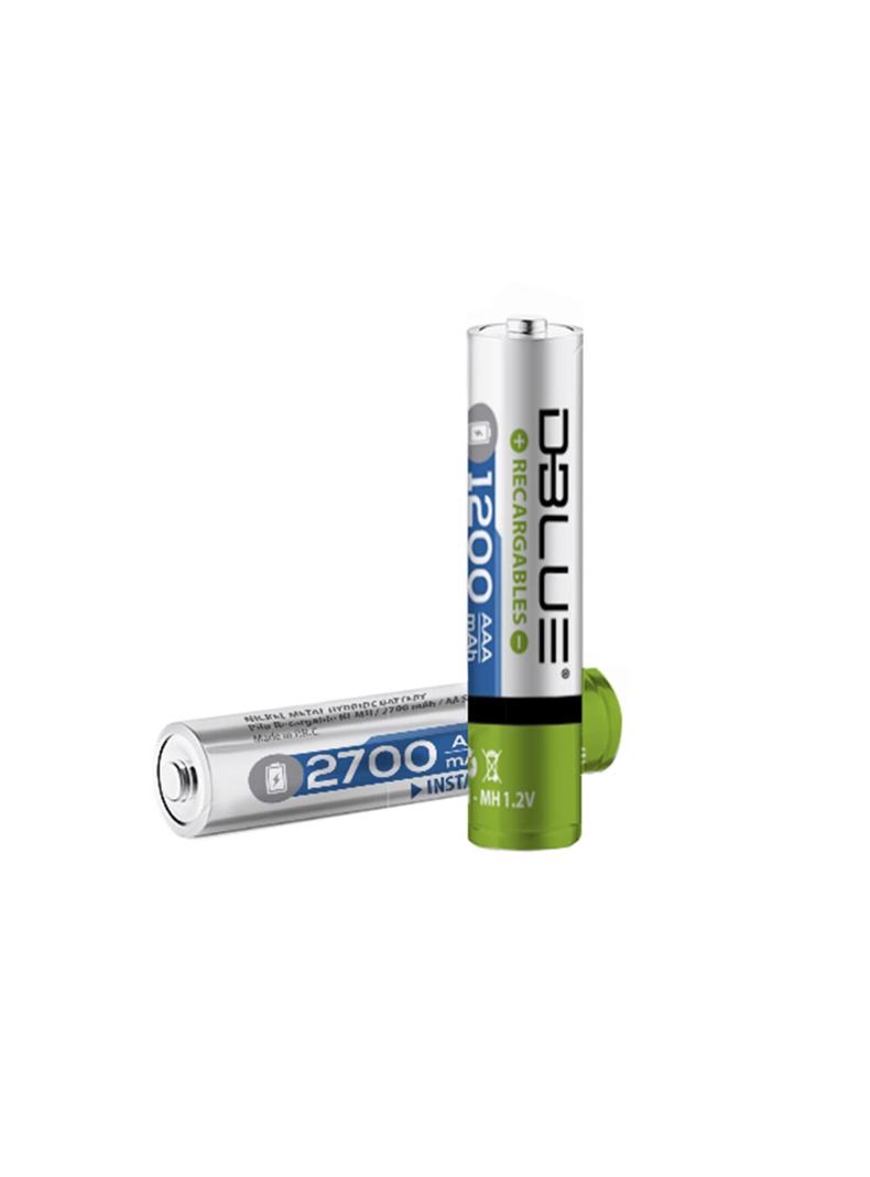 Pack 5 Pilas Recargables Aaa Dblue 1200mha-0