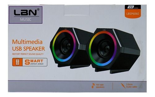 Parlante Pc Lbn Lbsp6060 2.0 Multimedia-2