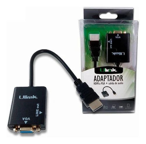 Adaptador De Video Hdmi A Vga Ulink-0