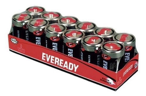 Pilas Eveready Super Heavy Duty C 12 Unidades-0