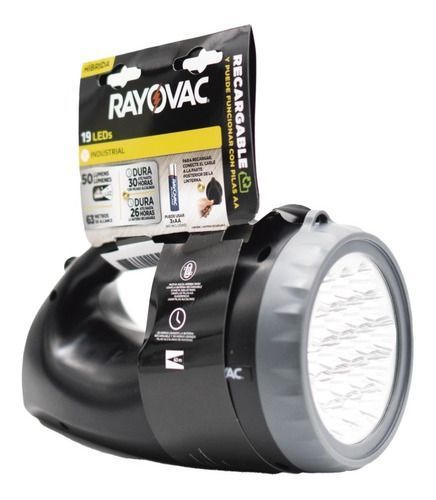 Linterna 19 Leds Industrial Rayovac Recargable / Hibrida-0