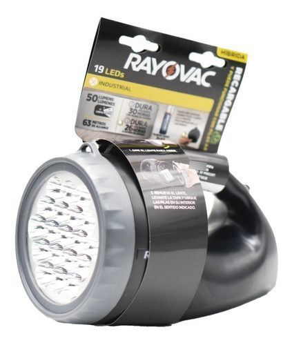 Linterna 19 Leds Industrial Rayovac Recargable / Hibrida-2