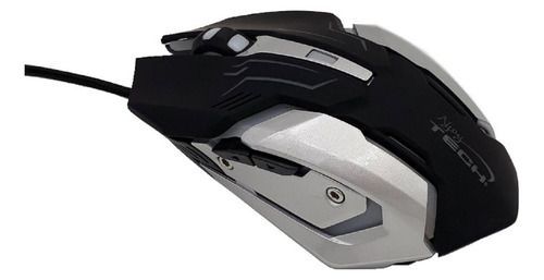 Mouse Gamer 6 Botones 2400dpi Led Black Inferno Njoytech-1