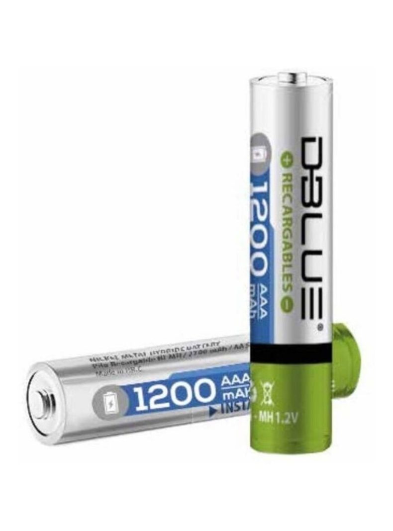 Pack 5 Pilas Recargables Aaa macrotel1200mha-0