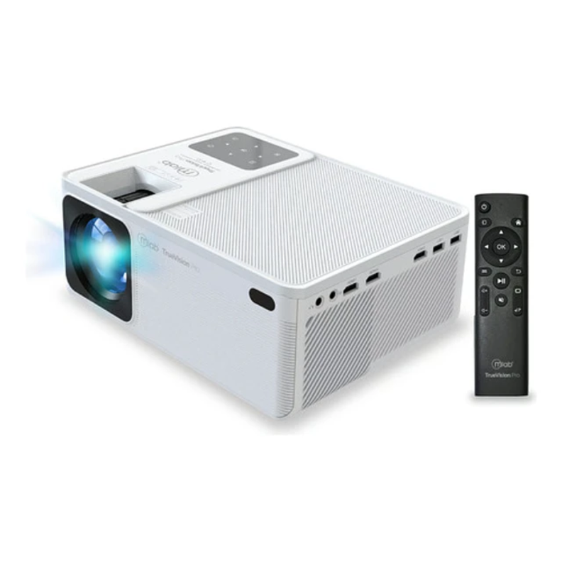 PROYECTOR INALAMBRICO MICROLAB TRUEVISION PRO WIFI 09398 BLANCO
