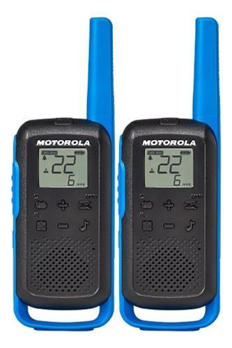 Walkie-talkie Motorola Talkabout T270 De 2 Radios - Negro 220v-0
