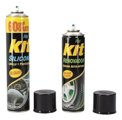 Pack Kit: Silicona 420 Cc + Renovador De Gomas 360 Cc-0