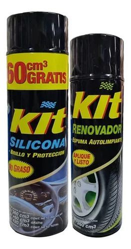 Pack Kit: Silicona 420 Cc + Renovador De Gomas 360 Cc-1